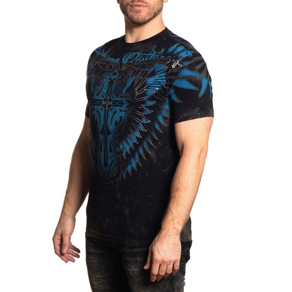 XTREME COUTURE by AFFLICTION Men's T-Shirt ULTIMATE GLORY - Picture 10 of 12